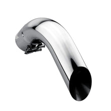 Load image into Gallery viewer, Gibson Marine Turn Down Slash-Cut Tip (Pair) - 4in Inlet/11in Length - Stainless Tips Gibson
