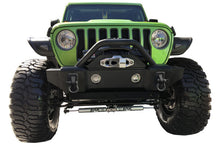Load image into Gallery viewer, Rampage 2007-2018 Jeep Wrangler(JK) Recovery Bumper Stubby Front - Black Bumpers - Steel Rampage
