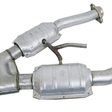 Load image into Gallery viewer, BBK 94-95 Mustang 5.0 Short Mid X Pipe With Catalytic Converters 2-1/2 For BBK Long Tube Headers X Pipes BBK
