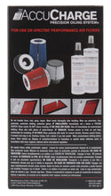 Load image into Gallery viewer, Spectre Accucharge Kit for HPR Filters - Clear Recharge Kits Spectre
