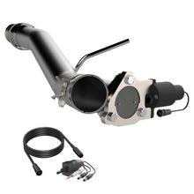 Load image into Gallery viewer, QTP 14-18 Chevrolet Silverado 1500 4.8L/5.3L EC/CC Standard Bed 3in 304SS Aggressor Cutout Mid Pipe Exhaust Cutouts QTP
