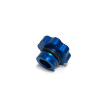 Load image into Gallery viewer, Fleece Performance 01-16 GM 2500/3500 Duramax Billet Oil Cap Cover - Blue Oil Caps Fleece Performance
