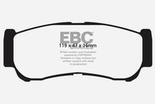 Load image into Gallery viewer, EBC 07-09 Hyundai Santa Fe 2.7 Greenstuff Rear Brake Pads Brake Pads - Performance EBC   
