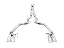 Load image into Gallery viewer, AWE Tuning 2018+ Ford Mustang GT (S550) Cat-back Exhaust - Track Edition (Quad Chrome Silver Tips) Catback AWE Tuning   
