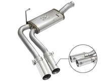 Load image into Gallery viewer, aFe Rebel Series CB Middle-Side Exit SS Exhaust w/ Polished Tips 09-16 GM Silverado/Sierra V6/V8 Catback aFe
