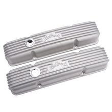 Load image into Gallery viewer, Edelbrock Valve Cover Classic Series Chevrolet 1959-1986 262-400 CI V8 w/ Breather Holes Satin Valve Covers Edelbrock
