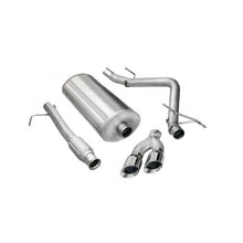 Load image into Gallery viewer, Corsa 2009-2013 Chevrolet Silverado Reg. Cab/Long Bed 1500 4.8L V8 Polished Sport Cat-Back Exhaust Catback CORSA Performance
