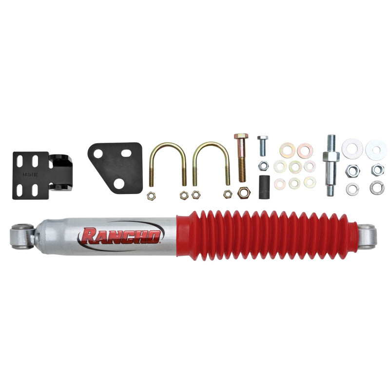 Rancho 07-17 Jeep Wrangler Front Steering Stabilizer Kit Steering Stabilizer Rancho