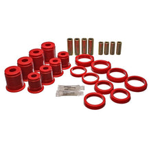 Load image into Gallery viewer, Energy Suspension 84-01 Jeep Cherokee/Wagoneer/Comanche 4WD Red Front Control Arm Bushings Bushing Kits Energy Suspension
