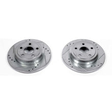 Load image into Gallery viewer, Power Stop 11-19 Dodge Durango Rear Evolution Drilled &amp; Slotted Rotors - Pair Brake Rotors - Slot &amp; Drilled PowerStop
