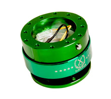 Load image into Gallery viewer, NRG Quick Release Gen 2.0 - Green Body / Green Ring Quick Release Adapters NRG
