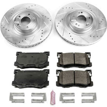 Load image into Gallery viewer, Power Stop 15-16 Hyundai Genesis Front Z23 Evolution Sport Brake Kit Brake Kits - Performance D&amp;S PowerStop   
