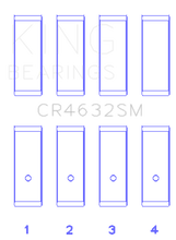 Load image into Gallery viewer, King Nissan HR15/16DE (Size STD) Rod Bearing Set Bearings King Engine Bearings
