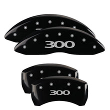 Load image into Gallery viewer, MGP 4 Caliper Covers Engraved Front &amp; Rear MGP Black finish silver ch Caliper Covers MGP
