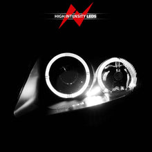 Load image into Gallery viewer, ANZO 2000-2005 Mitsubishi Eclipse Projector Headlights w/ Halo Black Headlights ANZO
