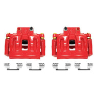 Power Stop 12-17 Chrysler 300 Front Red Calipers w/Brackets - Pair Brake Calipers - Perf PowerStop   