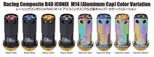Load image into Gallery viewer, Project Kics 14x1.25 R40 Iconix Lock &amp; Lug Nuts - Neo Chrome (16+4 Locks) Lug Nuts Project Kics
