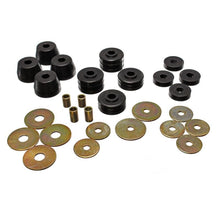 Load image into Gallery viewer, Energy Suspension D100-300 2&amp;4Wd Body Mounts - Black Bushing Kits Energy Suspension
