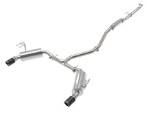 Load image into Gallery viewer, aFe Takeda 2.5in 304 SS Cat-Back Exhaust System w/CF Tips 2022+ Honda Civic L4-1.5L (t) Catback aFe

