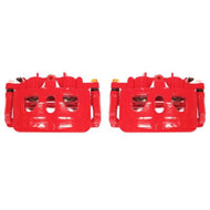 Power Stop 13-17 Ford Explorer Front Red Calipers w/Brackets - Pair Brake Calipers - Perf PowerStop   