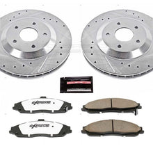 Load image into Gallery viewer, Power Stop 2004 Cadillac XLR Front Z26 Street Warrior Brake Kit Brake Kits - Performance D&amp;S PowerStop   
