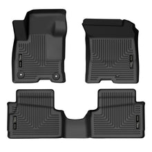 Load image into Gallery viewer, Husky Liners 22-23 Ford Maverick Hybrid Weatherbeater Black Front &amp; 2nd Seat Floor Liners Floor Mats - Rubber Husky Liners
