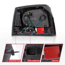 Load image into Gallery viewer, ANZO 2006-2008 Dodge Charger LED Taillights Black Tail Lights ANZO
