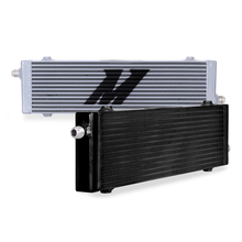 Load image into Gallery viewer, Mishimoto Universal Large Bar and Plate Cross Flow Black Oil Cooler Oil Coolers Mishimoto
