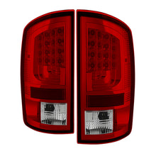 Load image into Gallery viewer, Spyder Dodge Ram 07-08 1500 Version 2 LED Tail Lights - Red Clear ALT-YD-DRAM06V2-LED-RC Tail Lights SPYDER
