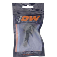 Load image into Gallery viewer, DeatschWerks 10AN Female Flare Swivel to 3/8in Male EFI Quick Disconnect - Anodized Matte Black Fuel Components Misc DeatschWerks

