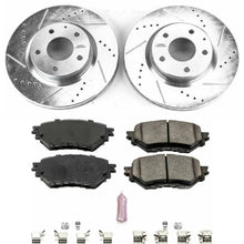 Load image into Gallery viewer, Power Stop 17-18 Mazda 3 Front Z23 Evolution Sport Brake Kit Brake Kits - Performance D&amp;S PowerStop   
