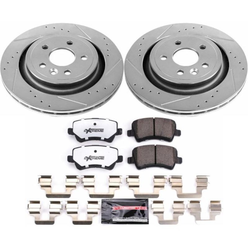 Power Stop 11-18 Volvo S60 Rear Z36 Truck & Tow Brake Kit Brake Kits - Performance D&S PowerStop   