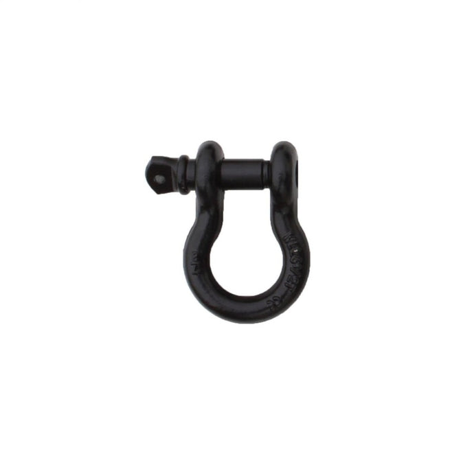 Rampage 1955-2019 Universal Recovery D Ring 3/4in Black - Black Tow Hooks Rampage