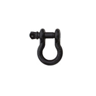 Rampage 1955-2019 Universal Recovery D Ring 7/8in Black - Black Tow Hooks Rampage