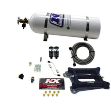 Load image into Gallery viewer, Nitrous Express 4150 Hitman 4-BBL Nitrous Kit (100-200HP) w/15lb Bottle Nitrous Systems Nitrous Express
