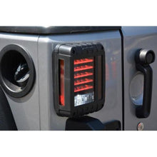 Load image into Gallery viewer, DV8 Offroad 07-18 Jeep Wrangler JK Horizontal LED Tail Light Tail Lights DV8 Offroad
