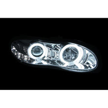 Load image into Gallery viewer, ANZO 1998-2002 Chevrolet Camaro Projector Headlights w/ Halo Chrome Headlights ANZO
