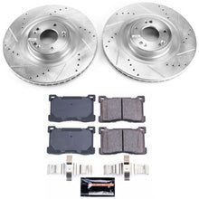 Load image into Gallery viewer, Power Stop 12-16 Hyundai Equus Front Z23 Evolution Sport Brake Kit Brake Kits - Performance D&amp;S PowerStop   
