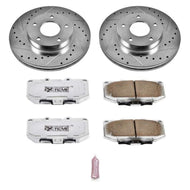 Power Stop 89-90 Nissan 300ZX Front Z26 Street Warrior Brake Kit Brake Kits - Performance D&S PowerStop   