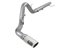 Load image into Gallery viewer, aFe Large Bore-HD 4in 409 SS DPF-Back Exh 18-19 Ford F-150 V6-3.0L (td) w/ Polished Tip DPF Back aFe
