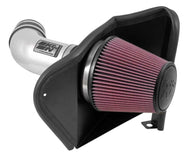 K&N 12-15 Jeep Grand Cherokee SRT 8 6.4L V8 High Flow Performance Intake Kit Cold Air Intakes K&N Engineering   