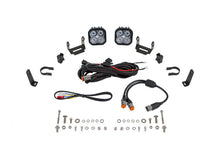 Load image into Gallery viewer, Diode Dynamics SS3 LED Bumper 1 1/2 In Roll Bar Kit Max - White Combo (Pair) Light Accessories and Wiring Diode Dynamics   
