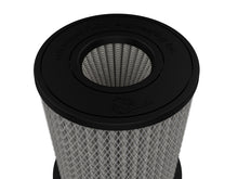 Load image into Gallery viewer, aFe MagnumFLOW Pro DRY S Universal Air Filter 4in F x 6.5n B x 6.5in T (Inv) x 8in H Air Filters - Universal Fit aFe
