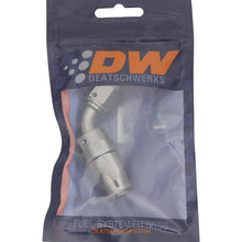 Load image into Gallery viewer, DeatschWerks 6AN Female Flare Swivel 60-Degree Hose End CPE Anodized DW Titanium Fittings DeatschWerks
