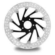 Performance Machine Disc/Carr 13x.20 Sf Del Rey Left - Contrast Cut Platinum Misc Powersports Performance Machine   