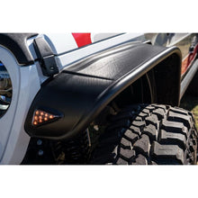 Load image into Gallery viewer, Bushwacker 2020 Jeep Gladiator Launch Edition Flat Style Flares 4pc - Black Fender Flares Bushwacker
