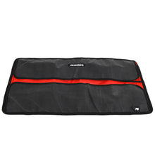 Load image into Gallery viewer, Go Rhino XVenture Gear Tool Wrench Roll - Large (4x4in. Closed) 12oz Waxed Canvas - Black Cargo Boxes &amp; Bags Go Rhino
