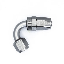 Load image into Gallery viewer, DeatschWerks 8AN Female Swivel 120-Degree Hose End CPE - Anodized Titanium Fittings DeatschWerks
