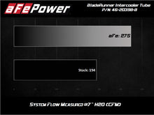 Load image into Gallery viewer, aFe 2020 Toyota Supra 3.0L 3in Black Intercooler Tube - Hot Intercoolers aFe
