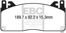 Load image into Gallery viewer, EBC 15-17 Ford Mustang Shelby GT350/GT350R Yellowstuff Front Brake Pads Brake Pads - Performance EBC   
